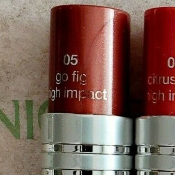FULL SIZE CLINIQUE HIGH IMPACT LIP COLOUR LIPSTICK in Go Fig (#05) - Picture 3 of 3